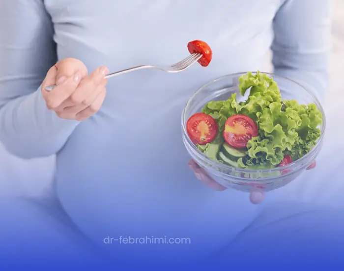 تغذیه مناسب در سه ماه دوم بارداری